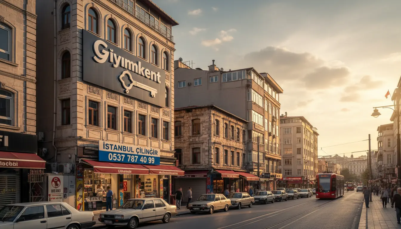 Giyimkent Çilingir — İstanbul Çilingir - 0537 787 40 90 çilingir