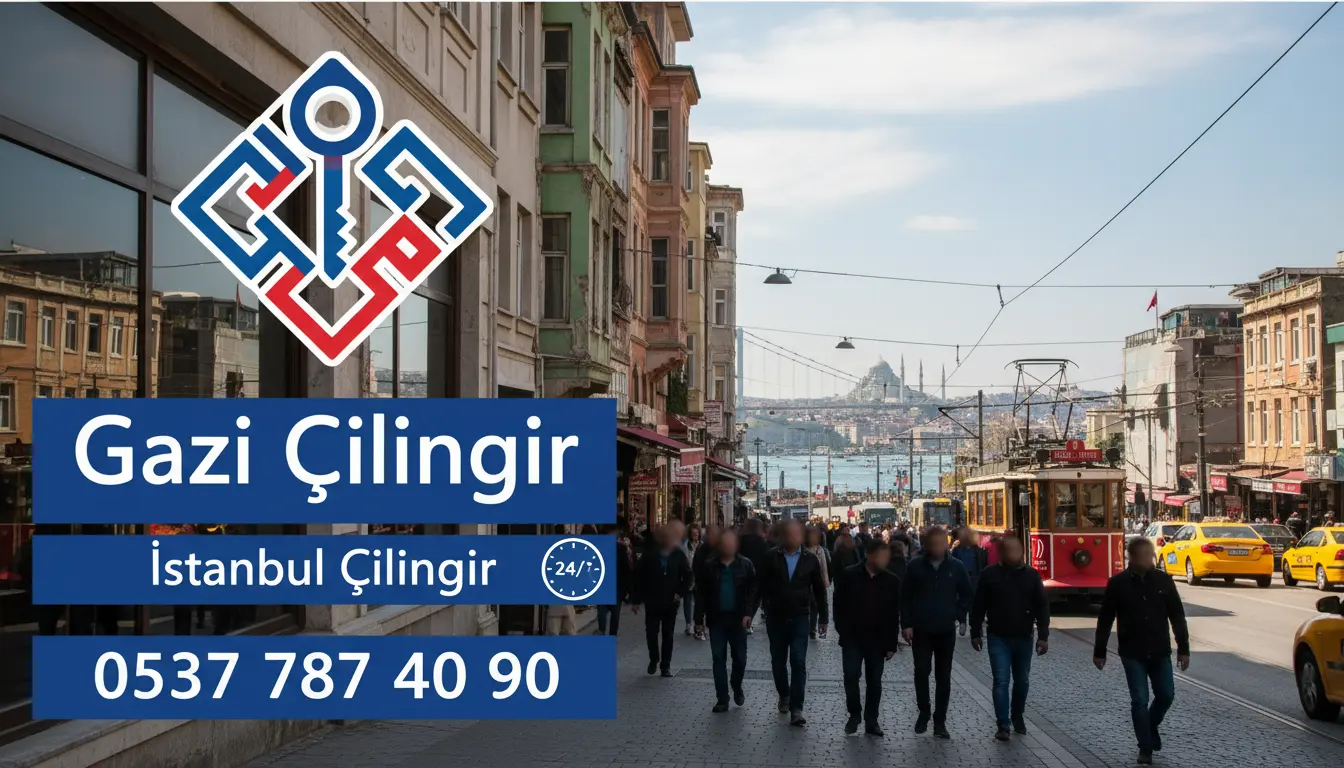 Gazi Çilingir — İstanbul Çilingir - 0537 787 40 90 çilingir