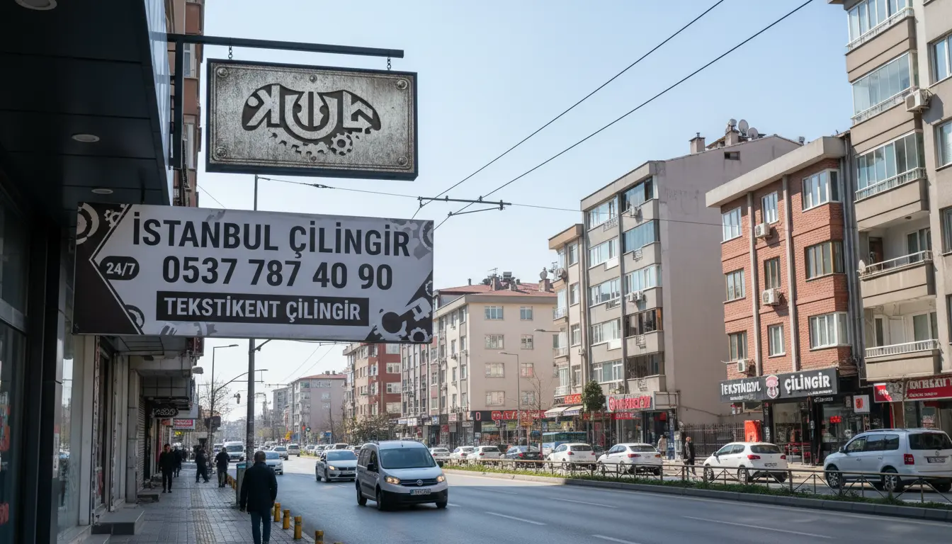 Tekstilkent Çilingir — İstanbul Çilingir - 0537 787 40 90 çilingir