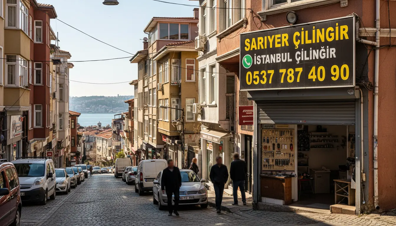 Sarıyer Çilingir — İstanbul Çilingir - 0537 787 40 90 çilingir