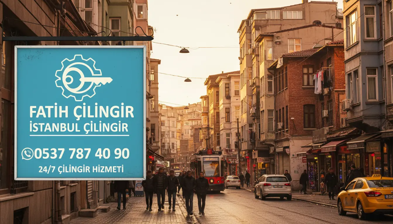 Fatih Çilingir — İstanbul Çilingir - 0537 787 40 90 çilingir