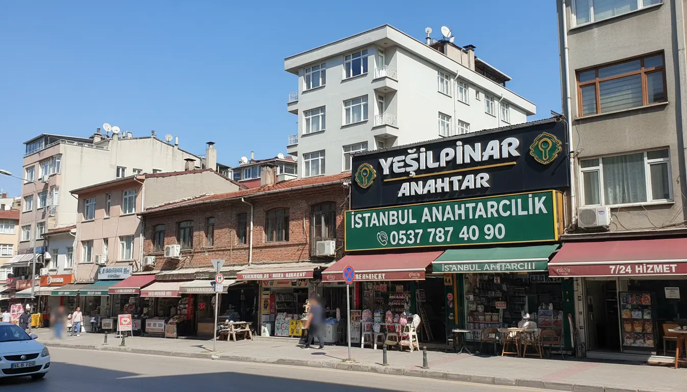 Yeşilpınar Çilingir — İstanbul Çilingir - 0537 787 40 90 çilingir