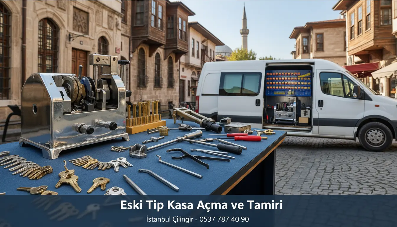 Eski Tip Kasa Açma ve Tamiri